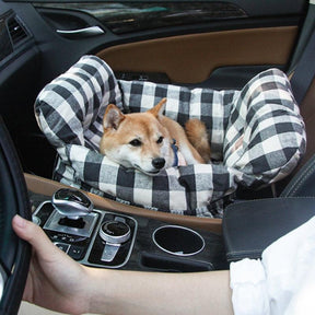 Cama de assento de carro para cachorro grande para passeio de lazer portátil para animais de estimação