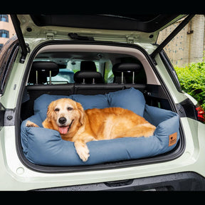 Cama de assento traseiro de carro para cães médios e grandes de segurança para viagem