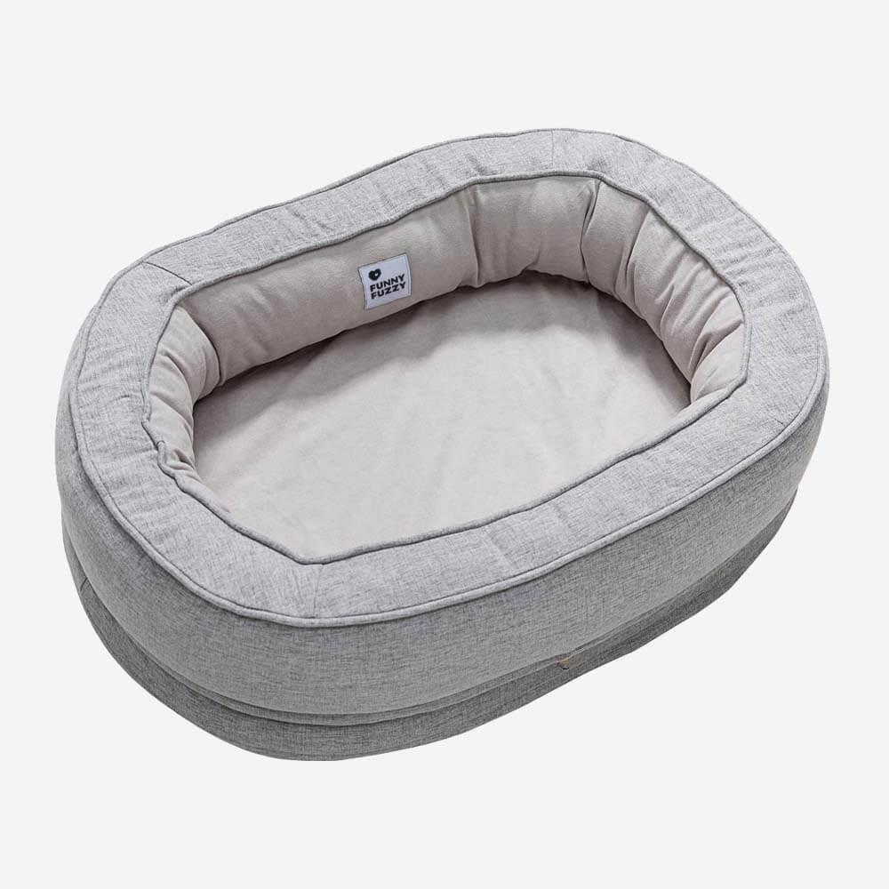 Cama ortopédica fofa para cachorro donut