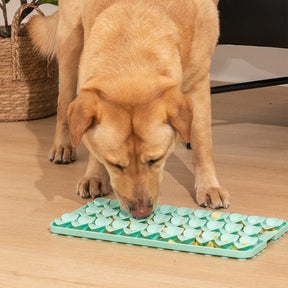 Mudas de silicone ventosa cão brinquedo cheirando tapete alimentador lento