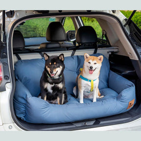 Cama de assento traseiro de carro para cães médios e grandes de segurança para viagem