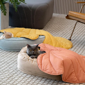 Cama ortopédica para cachorro donut