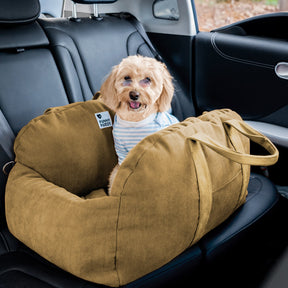 Cama de assento de carro para cachorro de cachorro de segurança de reforço de viagem em espinha de peixe