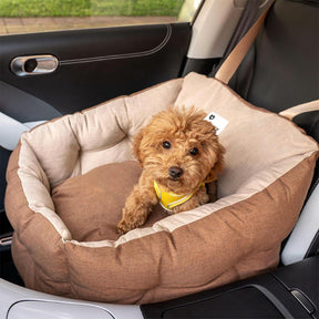 Proteção de viagem Booster Cama de assento de carro para cachorro elevada e espessa à prova d'água