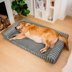 Deluxe Fofo Suporte Completo Ansiedade Aliviando Cama Grande Para Cachorro