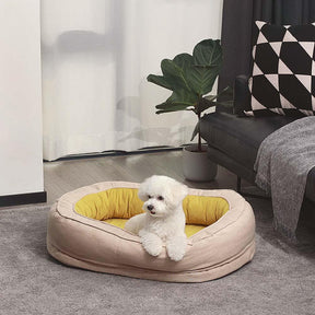 Cama ortopédica para cachorro donut